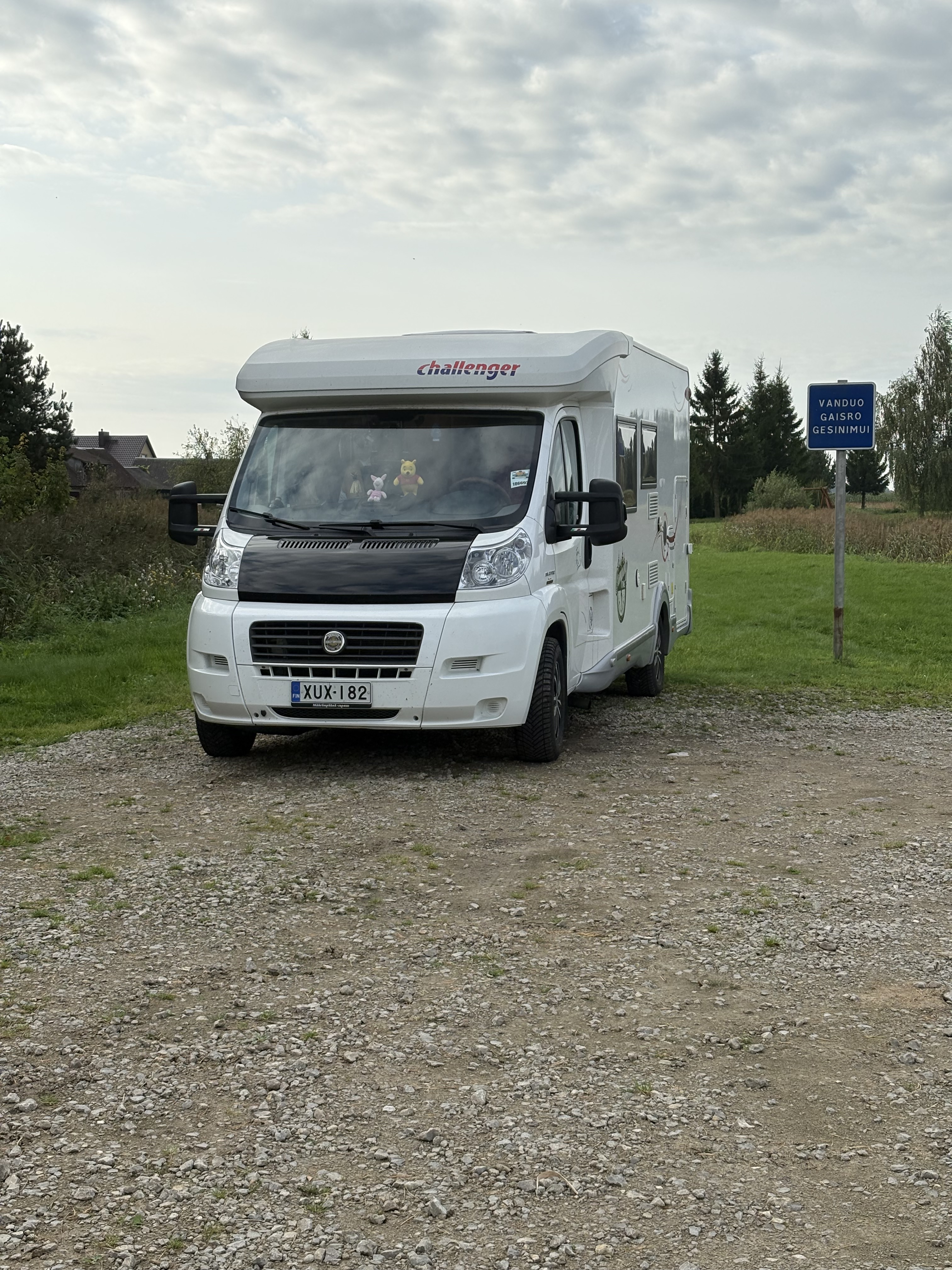 Sallin yöpaikka ulkomailla